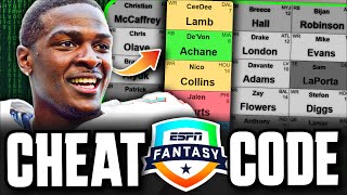 The GoTo Strategy To Win ESPN Fantasy Football Drafts [upl. by Nicole999]