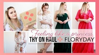 FLORYDAY TRY ON HAUL  revue honnête comme toujours [upl. by Airamat]