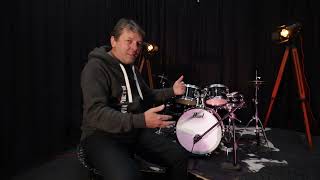 Drum Review of The Pearl Roadshow Junior Drum kit [upl. by Nightingale35]