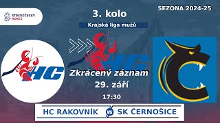 HC Rakovník vs SK Tygři Černošice 3 kolo KLM 299 2024 54 v prodloužení Sestřih [upl. by Renrag142]