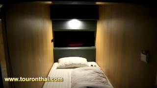 My Bed  budget hotel in Bangkok มีด้วยเหรอโรงแรมแคปซูลในกรุงเทพแค่ 450 [upl. by Dleifyar]