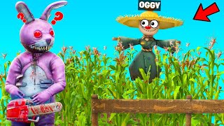 Oggy Try To Hide With Scariest Jack In Propnight  Rock Indian Gamer [upl. by Hammad]