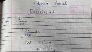 Integrals  exercise 72 solutions explained  part 2  maths  class 12 [upl. by Aekim201]