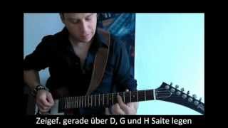 Tage Wie Diese  Guitarlesson Deutsch [upl. by Hite670]