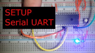 Serial UART 🔴 PIC Microcontroller Programming Tutorial 7 MPLAB in C [upl. by Eiaj375]