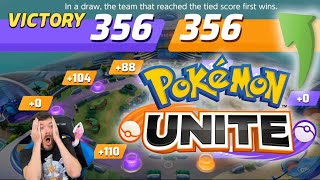 Who Wins a Tied Game in Pokemon UNITE Draw Match in Ranked Masters [upl. by Eustatius]