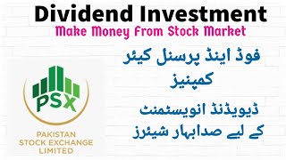 Top FoodPersonal Care Products Companies  Dividend Investment In PSX  Invest Again [upl. by Qooraf]