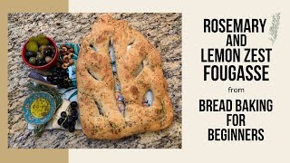 Easy NoKnead Fougasse  Bread Baking for Beginners [upl. by Seagrave]