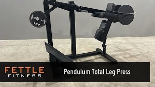 23470  Fettle Fitness Pendulum Total Leg Press [upl. by Nirok369]