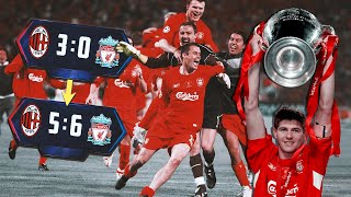 When Liverpool shocked Ac Milan with an Epic Comeback in the Champions League Final [upl. by Ayerf740]