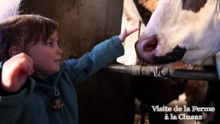 Une visite de ferme à La Clusaz [upl. by Christina]