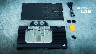 How to Install CORSAIR HYDRO X Series XG7 Water Block for NVIDIA RTX 3080  3090 Founders Edition [upl. by Ecilahc]