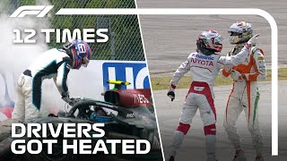 12 Times F1 Drivers Got Heated [upl. by Morissa]