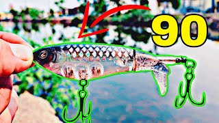 Whopper Plopper 90  Topwater BLOWUPS [upl. by Weber989]