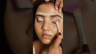 Half cutcrease eye makeup tutorial makeupartist makeuptutorial transformation eyemakeup [upl. by Swithbert]