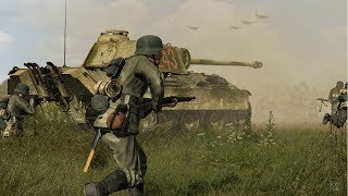 HEAVY CITY ASSAULT in Realistic Simulator Game about WW2 Iron Front [upl. by Tirb]