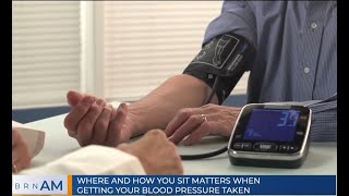 Where and how you sit matters when getting your blood pressure taken [upl. by Sutsugua]