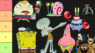 Spongebob Character Tier List 🍍 [upl. by Noonan818]