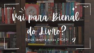 Dicas para você se preparar para a Bienal do Livro 📖✨ [upl. by Sirred]