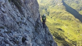 Klettersteig Lachenspitze Nordwand [upl. by Taft259]