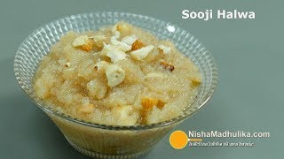 Sooji Ka Halwa Recipe  Rawa Halwa Recipe in Hindi  Rava Sheera [upl. by Annohs42]