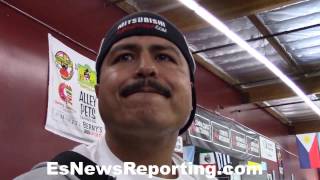 Robert Garcia on why he stopped training in Oxnard  EsNews Boxing [upl. by Lunseth]