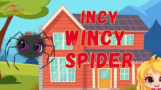 Incy Wincy Spider  Nursery Rhymes  The Book Of Adventures [upl. by Gant]