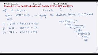 How Does Euclid’s Algorithm Give HCF  Use Euclids Algorithm To Find The HCF  BYJUS Maths [upl. by Odawa]