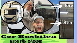 Husbilsfix inför säsong 2024 [upl. by Bleier]