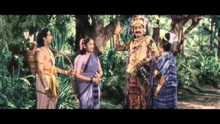 Mayabazar Movie  Beautiful Scene Between SVR amp ANR  SVR NTR ANR Savitri [upl. by Usanis]