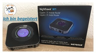 Nighthawk M1 LTE Router von Netgear perfekt für Camper [upl. by Primrose]