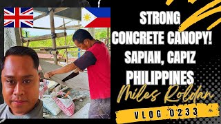 VLOG 233 A COMPLETE CANOPY INSTALL INCLUDING ELECTRICAL LAYOUT IN PHILIPPINES [upl. by Osnola424]