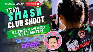 YOUNGEST SHOOTER TACTICAL LEANNA  SMASH CUP WITH MY GLOCK  VLOG 24 ladyshooter youngestshooter [upl. by Belanger]