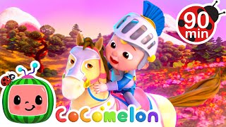 Knight JJ Rides a Horse Fantasy Adventure  CoComelon  Songs and Cartoons  Best Videos for Babies [upl. by Eikcaj]