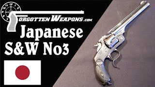 Japans First Military Revolver the SampW No3 [upl. by Akinhoj]