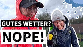 Im Regen unterwegs 42 KM Wanderung von Frankfurt nach Mainz [upl. by Clute]