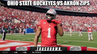 College Football 25  Ohio State Buckeyes vs Akron Zips  Week 1 [upl. by Antonin]