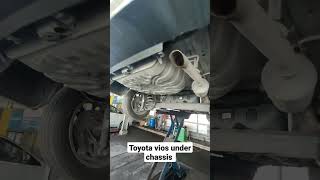 TOYOTA VIOS XLE CVT UNDER CHASSIS toyotavios subscribe underchassis [upl. by Arvonio633]