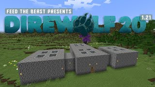 Exploring The Area  Direwolf20 121 Ep 2 [upl. by Htiderem]