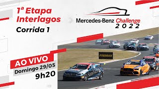 AO VIVO  MercedesBenz Challenge TEMPORADA 2022  ETAPA 1  Interlagos  CORRIDA 1 [upl. by Nyram611]