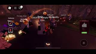 Trying to get the “Dev smashed Pumpkin” in Roblox [upl. by Rosanna]