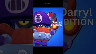 Ranking Darryl Skins  Brawl Stars brawlstars shorts [upl. by Urbas281]