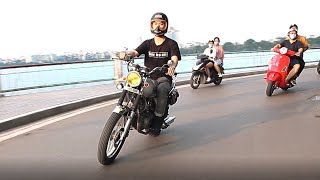 Motorcycle Vintage Cinematic Video  Suzuki GN250 Classic [upl. by Lindsley]