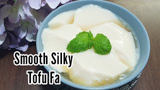 Quick amp Easy Tofu FaSoya Milk Pudding  Pudding Susu Kedelai [upl. by Thacher]