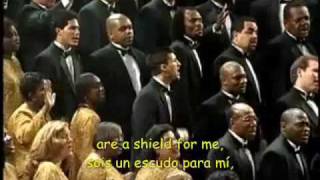 Thou Oh Lord Psalm 3 Salmo 3 Brooklyn Tabernacle Choir Subtitles English Spanish Subtitulada [upl. by Arleyne]