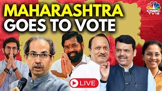 Maharashtra Election 2024 LIVE  Voting Begins Across 288 Constituencies  MVA Vs Mahayuti  N18L [upl. by Waylin]