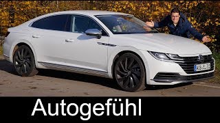 VW Arteon FULL REVIEW Elegance 2018 new Volkswagen Flagship  Autogefühl [upl. by Pierrepont]