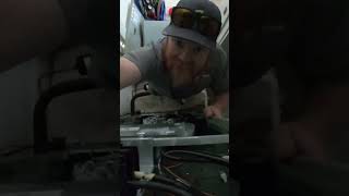 Evaporator coil replacement  hvac hvaclife hvactechnician hvacservice airconditioning [upl. by Aniratac830]