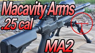 Macavity Arms  MA2  25 cal initial review and test [upl. by Sadonia57]