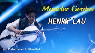 20241019 HENRY LAU x Moncler Genius Live Performance in Shanghai [upl. by Lilahk240]